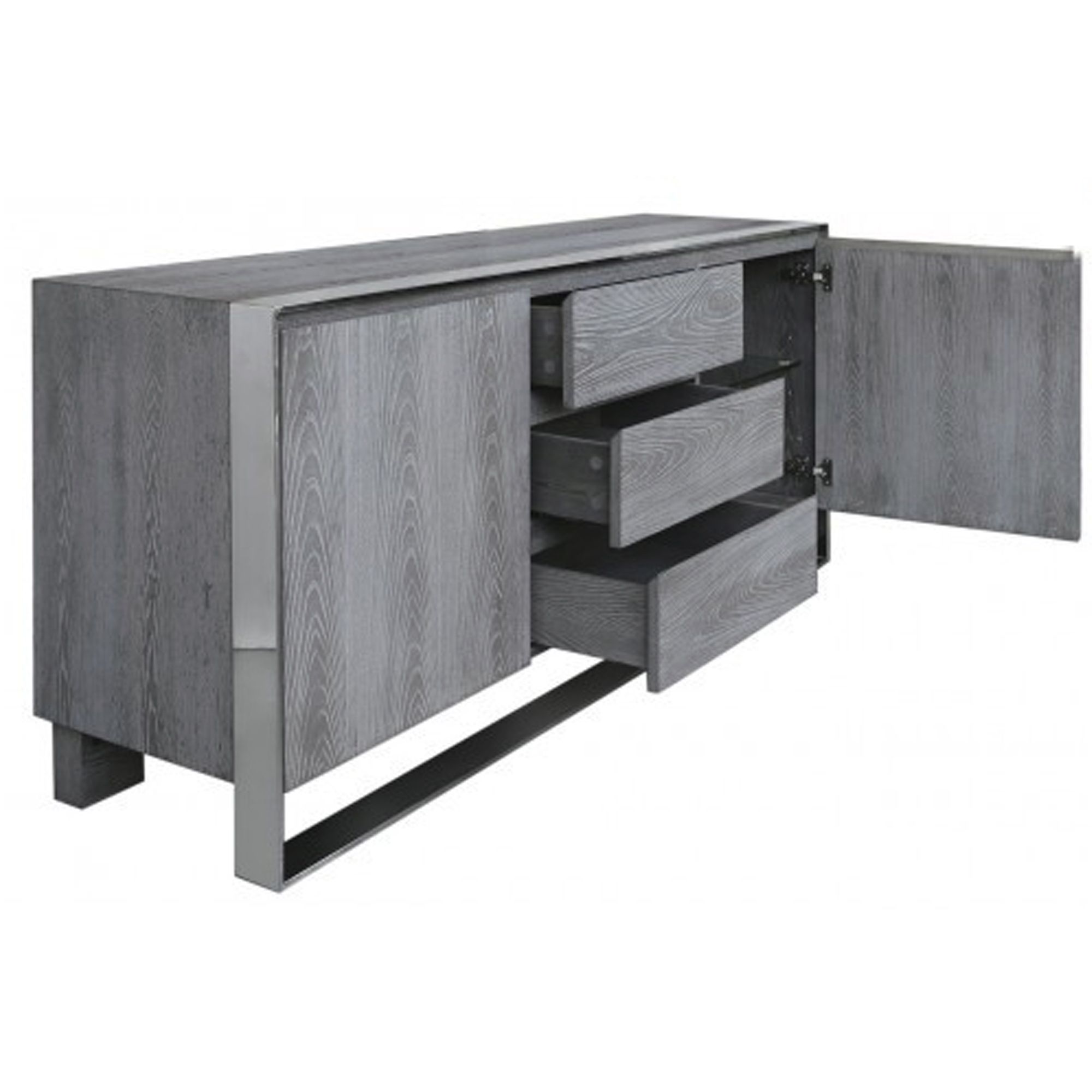 Grey Wooden Sideboard | Wooden Furniture | Sideboards Pertaining To Most Popular Gray Wooden Sideboards (Photo 11 of 15)