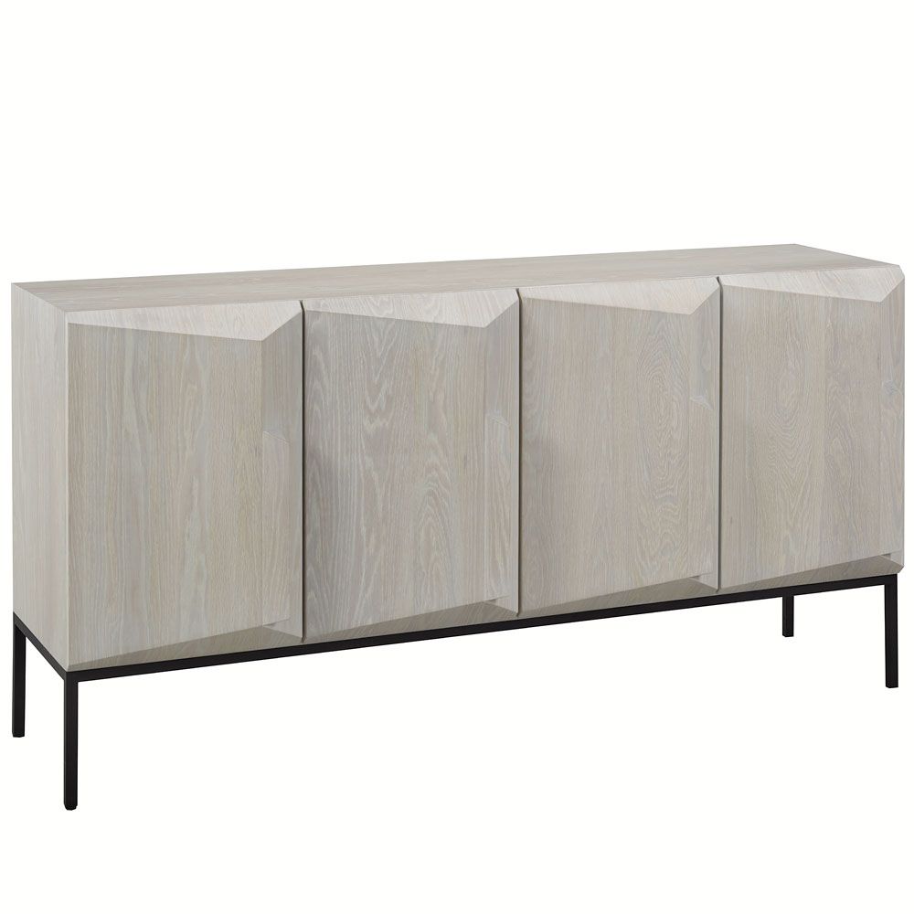 Gustav Modern Geometric Sideboard – Handcrafted Quality | Cabinfield Intended For Most Up To Date Geometric Sideboards (Photo 12 of 15)