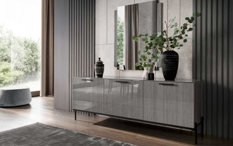 Modern & Contemporary Sideboard, Buy Lounge And Designer Sideboard Online  Uk | Denelli Italia With Best And Newest Modern And Contemporary Sideboards (View 3 of 15)