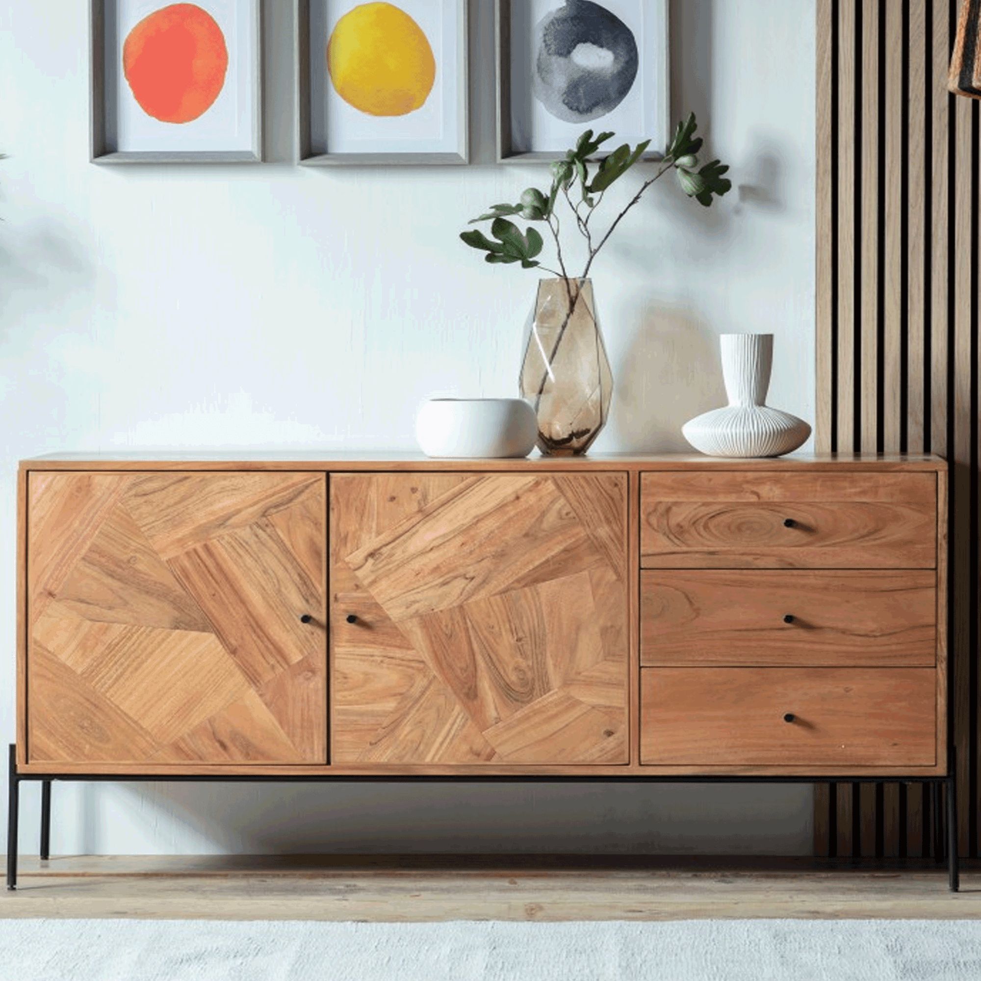 Featured Photo of The Best Sideboards with 3 Drawers
