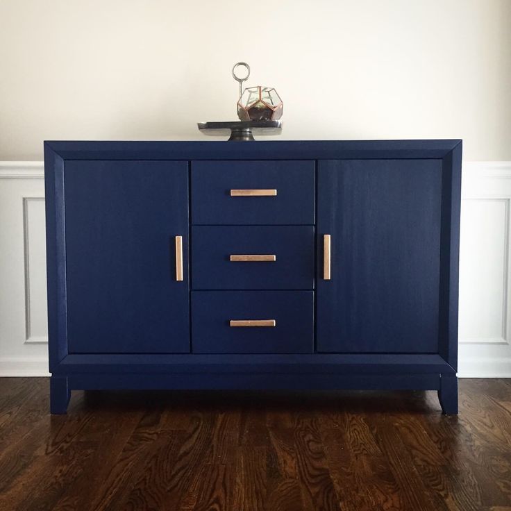 Pin On Seldomrandom Pertaining To Latest Navy Blue Sideboards (View 4 of 15)