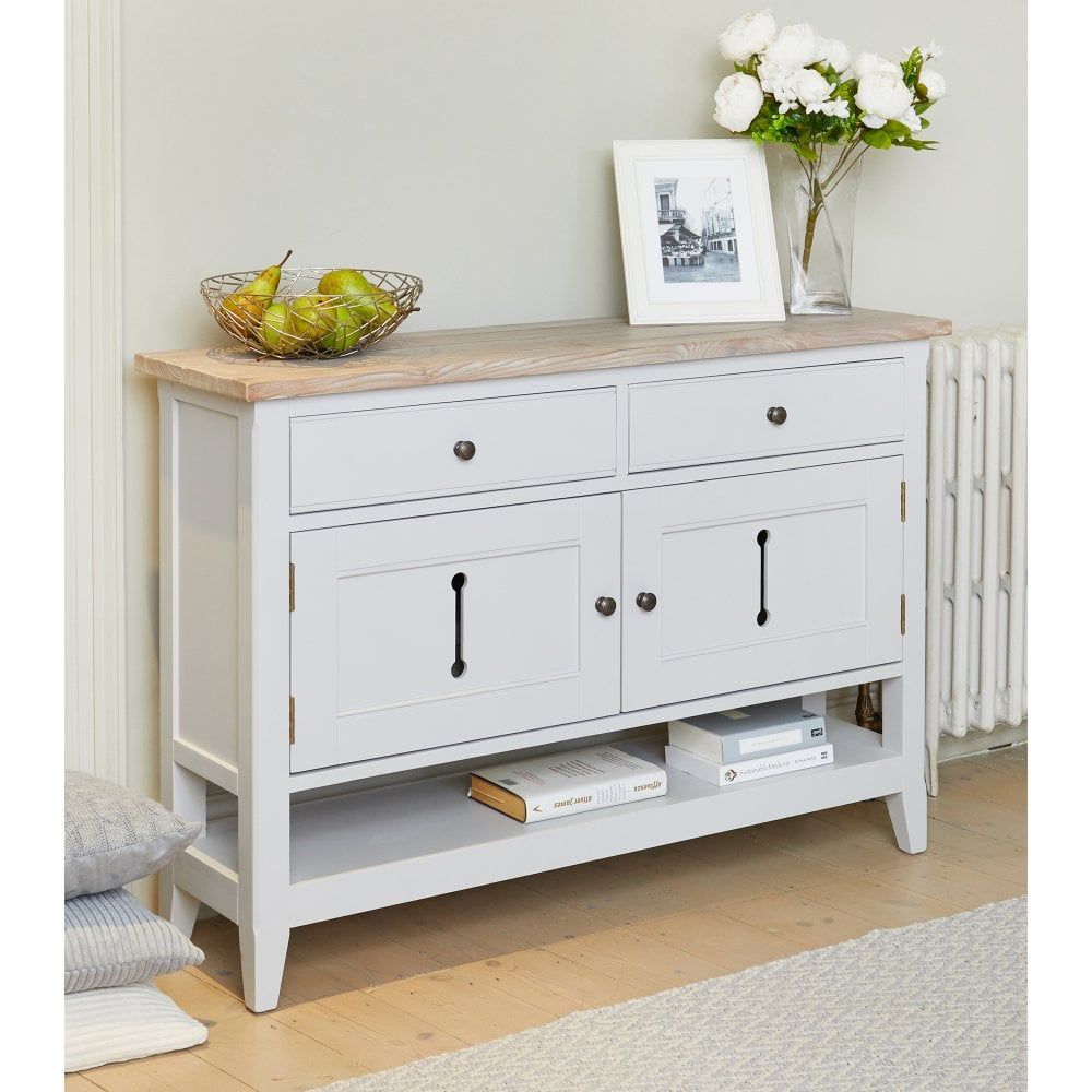 Signature Small Sideboard / Hall Console Table – Dining Room From Breeze  Furniture Uk For Most Recently Released Sideboards Cupboard Console Table (View 4 of 15)