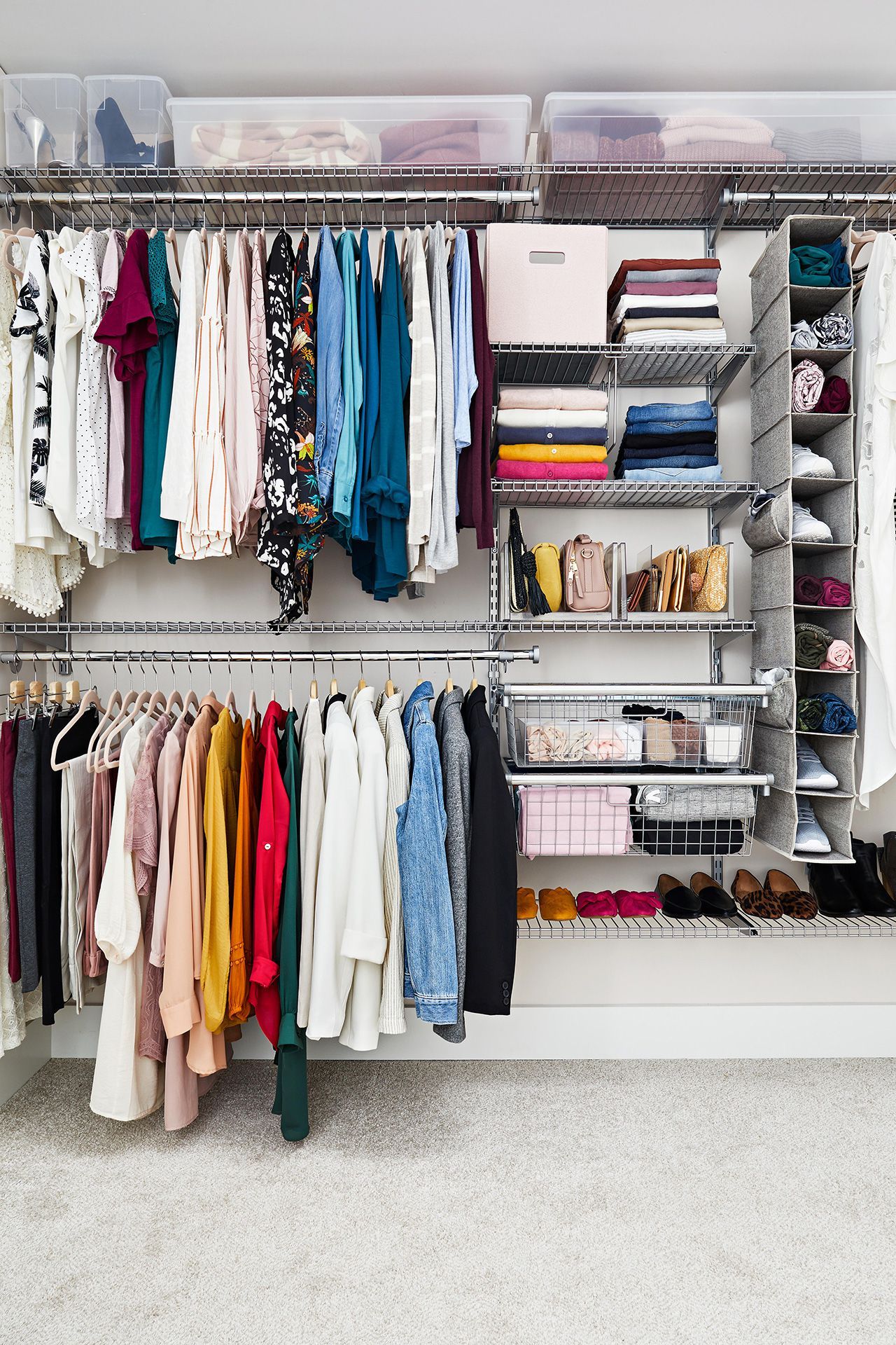 15 Storage Solutions For Your Biggest Closet Problems Regarding Wardrobes Hangers Storages (View 10 of 15)