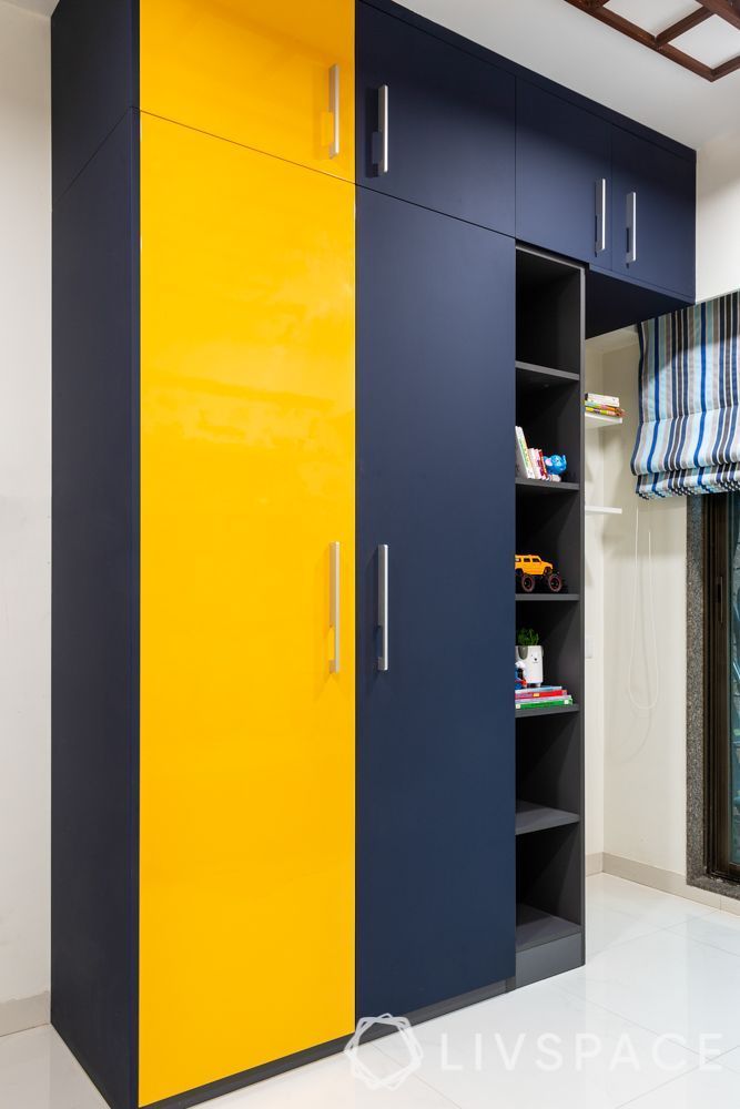 18 Stunning And Stylish Wardrobe Colour Combinationslivspace With Coloured Wardrobes (View 11 of 15)