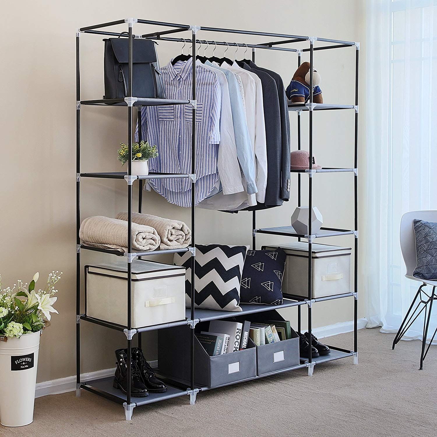 20 Portable Closet Choices For Easy Set Up And Cleaning | Storables With Regard To Extra Wide Portable Wardrobes (Photo 7 of 15)