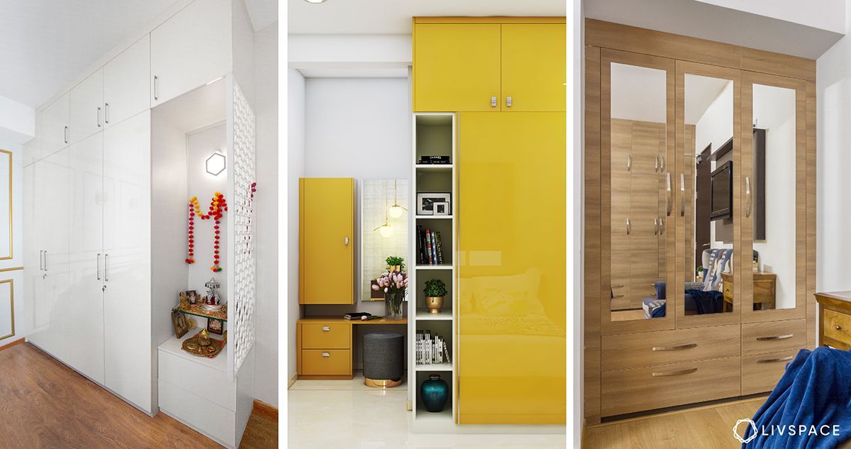 20 Small Bedroom Cupboard Designs That Are Stunning & Practical Regarding Short Wardrobes (Photo 10 of 15)