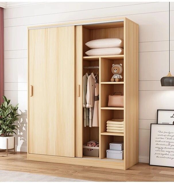 2023 Wholesale Cheap Factory High Quality Customized Modern Bedroom Wooden  Furniture Closet Cabinet Armoire And Wardrobes – Aliexpress Inside Wardrobes Cheap (View 6 of 15)