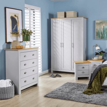3 & 4 Piece Bedroom Sets | Matching Wardrobes & Drawers Intended For Wardrobes Sets (Photo 8 of 15)
