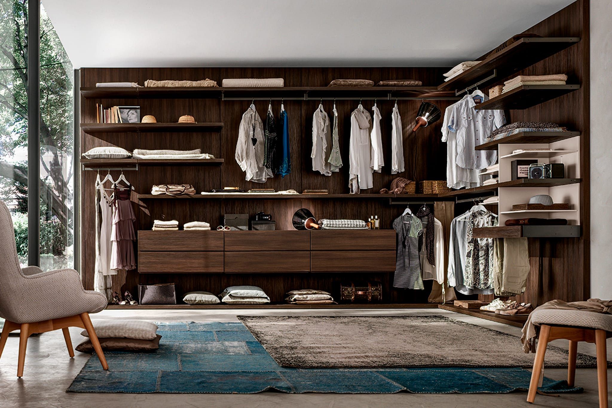 3 Ideas For Designing Your Walk In Wardrobe With K Obi – Santalucia With Regard To Wardrobes Hangers Storages (View 9 of 15)