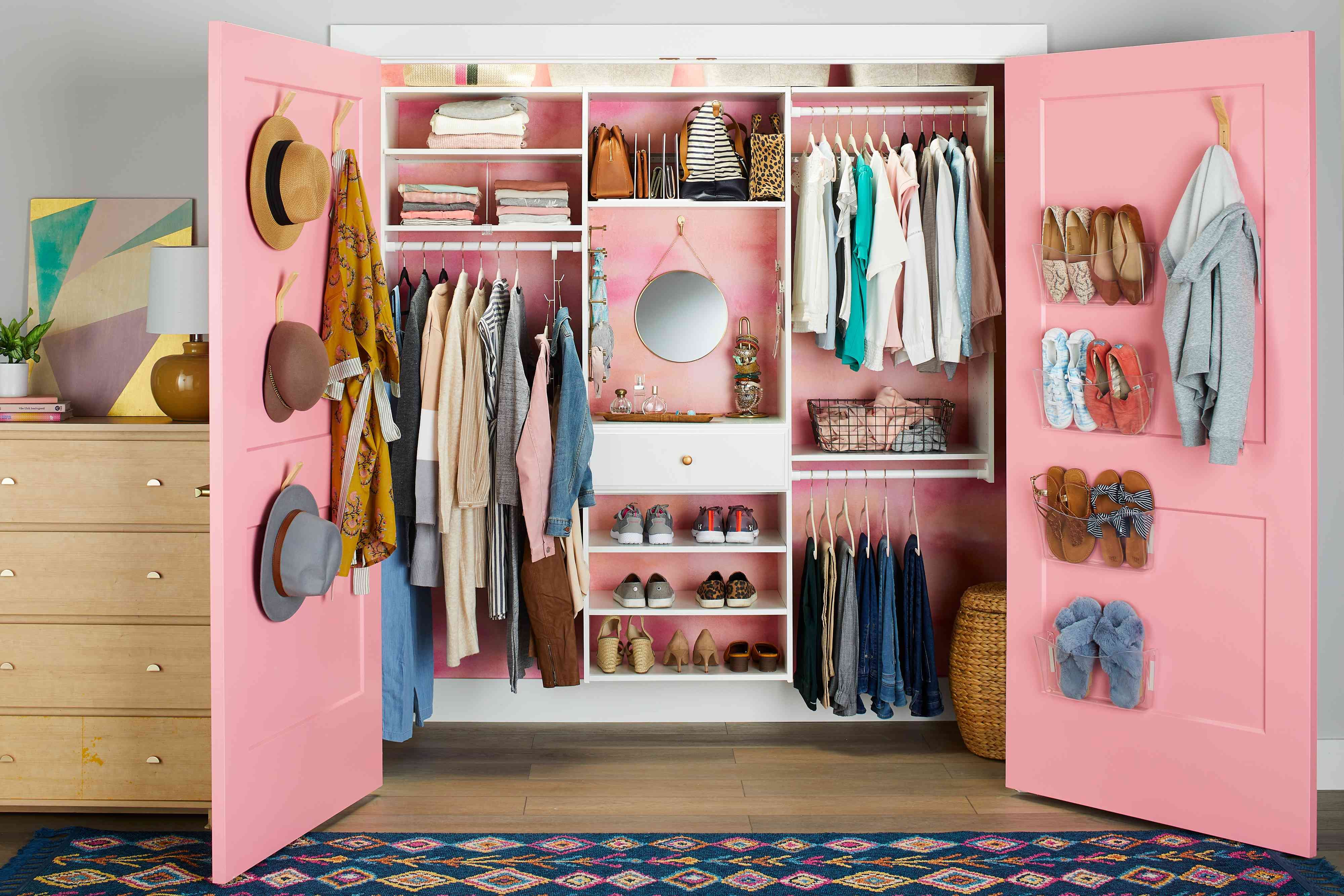 31 Small Closet Storage Ideas With Regard To Wardrobes Hangers Storages (Photo 14 of 15)