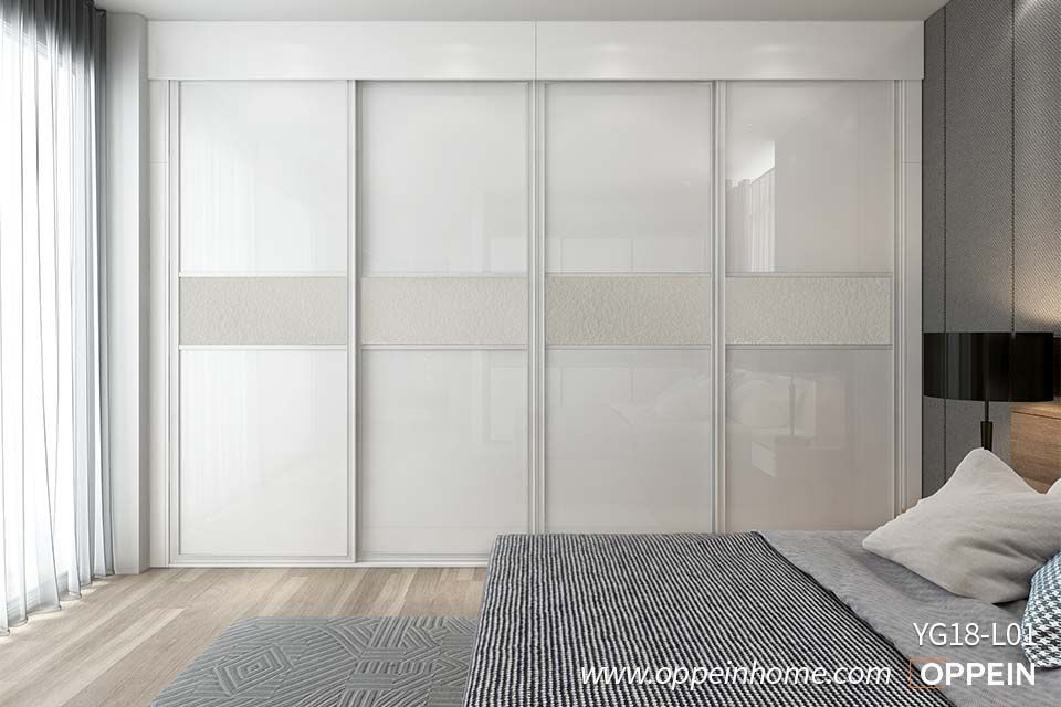 4 Panels Sliding Door Wardrobe Yg18 L01 Throughout Wardrobes With 4 Doors (View 13 of 15)