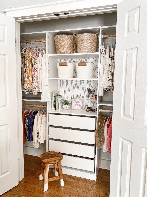 45 Closet Organization Ideas – Best Diy Closet Organizers Throughout Closet Organizer Wardrobes (Photo 5 of 15)