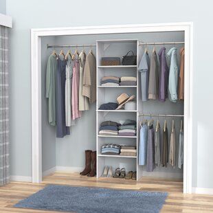 60 Inch Closet | Wayfair Regarding 60 Inch Wardrobes (Photo 9 of 15)