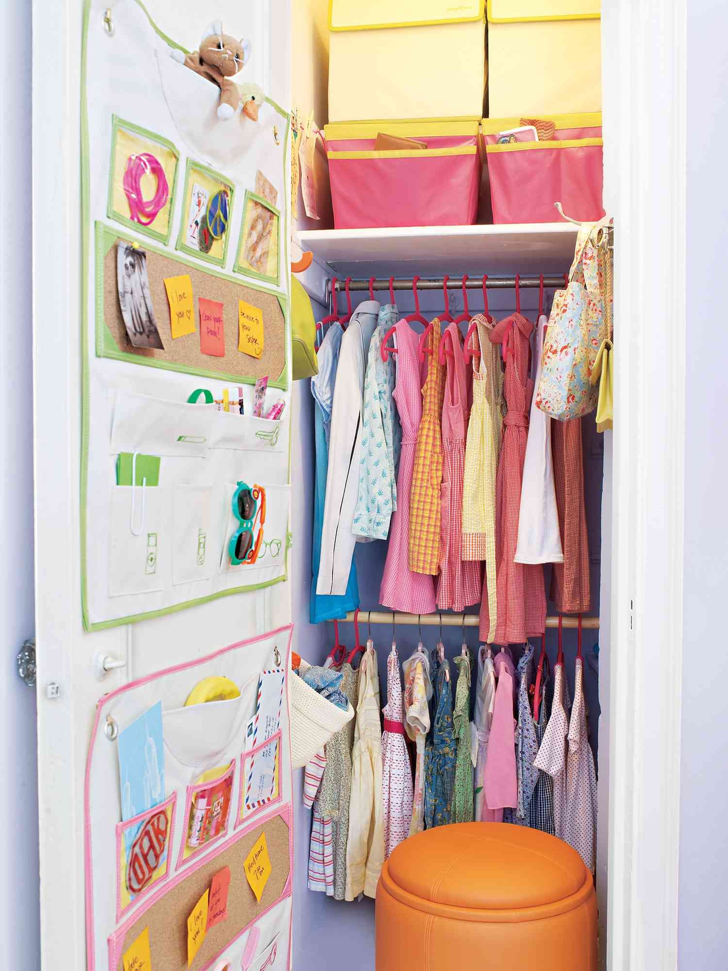 7 Kids Closet Organizing Ideas To Try Intended For Baby Clothes Wardrobes (View 10 of 15)