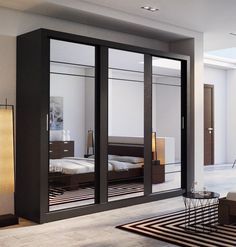 9 Best Wardrobe With Mirror Ideas | Wardrobe Doors, Closet Designs, Bedroom  Design Intended For Full Mirrored Wardrobes (Photo 12 of 15)