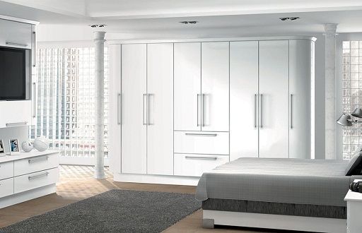 9 Best White Bedroom Furniture Designs With Pictures | White Gloss Bedroom, Bedroom  Furniture Design, White Bedroom Set Furniture Inside White Gloss Wardrobes Sets (Photo 3 of 15)