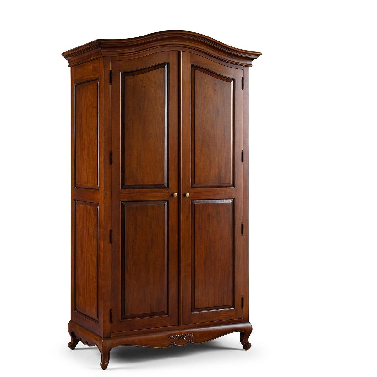Alexander French Double Wardrobe | Reproduction French Furniture | Mahogany  Bedroom Furniture For Mahogany Wardrobes (View 6 of 15)