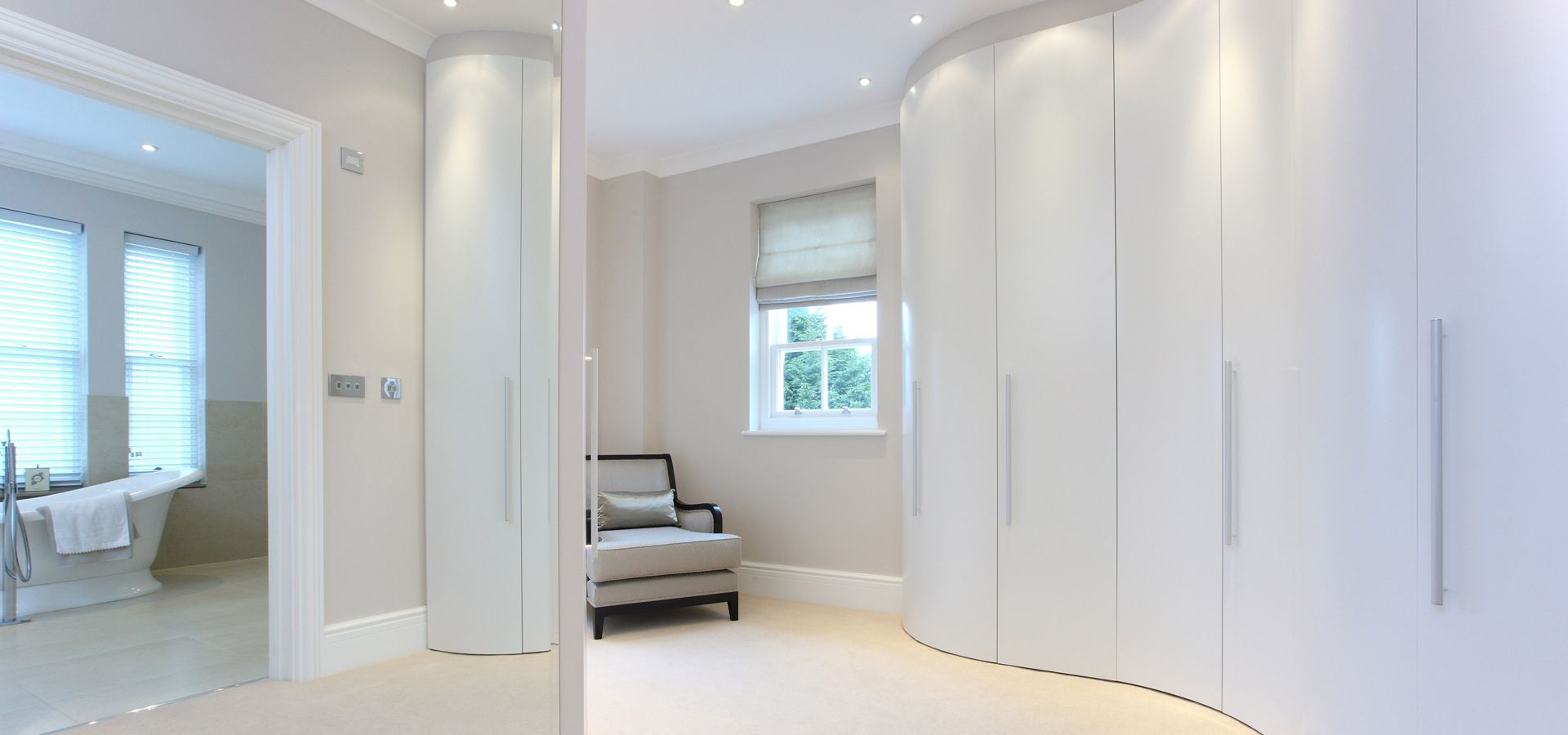 Alfa Curve – Fitted Bedroom Furniture | Wardrobes Uk | Lawrence Walsh  Furniture Regarding Curved Wardrobes Doors (View 10 of 15)