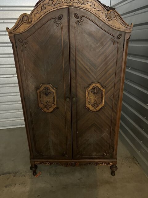 Antique Armoires & Wardrobes For Sale | Ebay For Cheap Vintage Wardrobes (Photo 6 of 15)