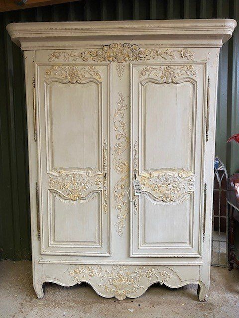 Antique French Armoire – Wells Reclamation Pertaining To Vintage French Wardrobes (View 4 of 15)
