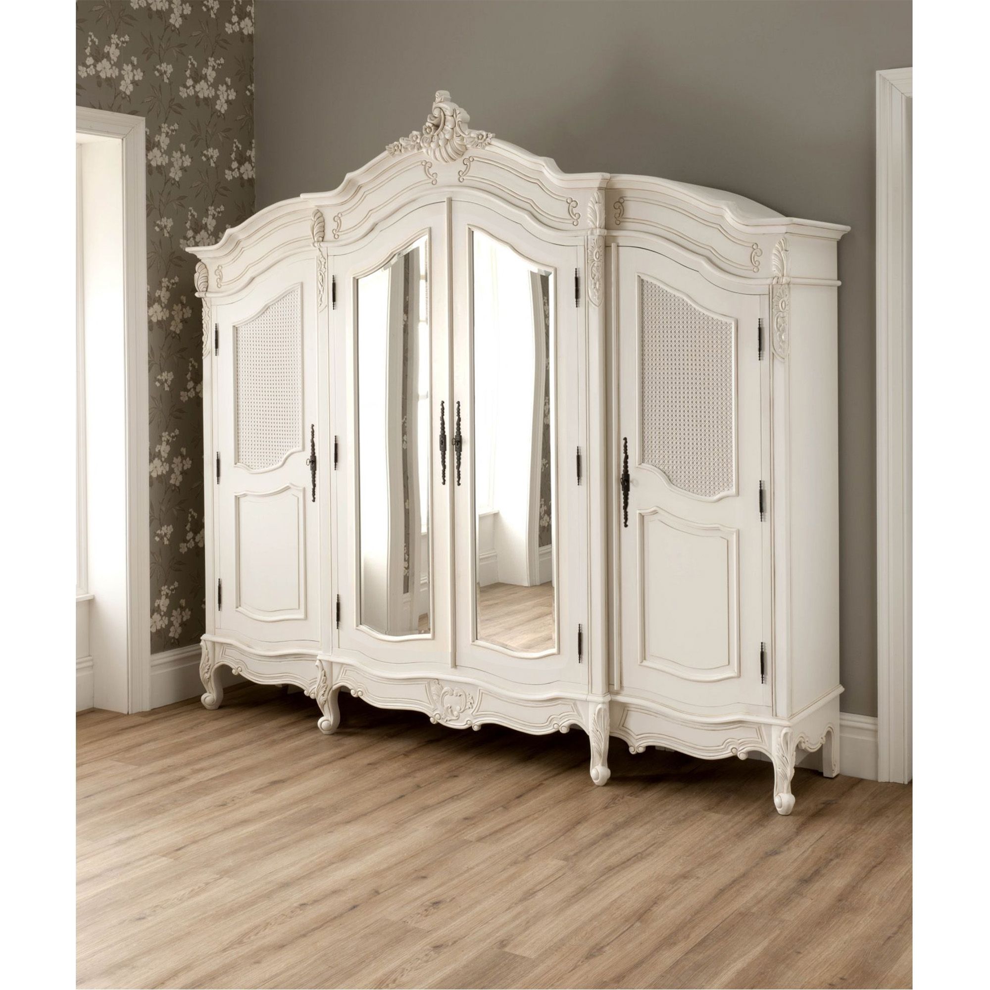 Antique French Wardrobe | Vintage Wardrobes | Antique Wardrobes | Intended For White Antique Wardrobes (View 6 of 15)