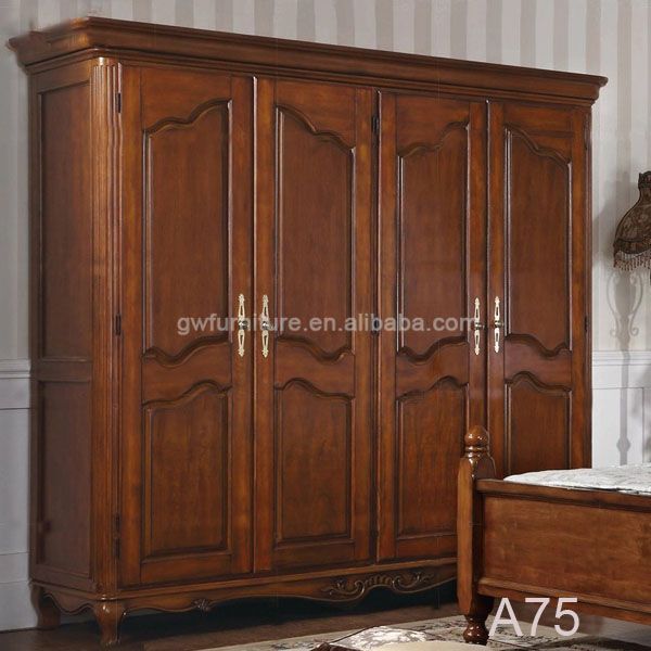 Antique Wardrobe Designs – Yonohomedesign | Wooden Wardrobe Design,  Antique Wardrobe, Wooden Wardrobe Pertaining To Old Fashioned Wardrobes (Photo 12 of 15)