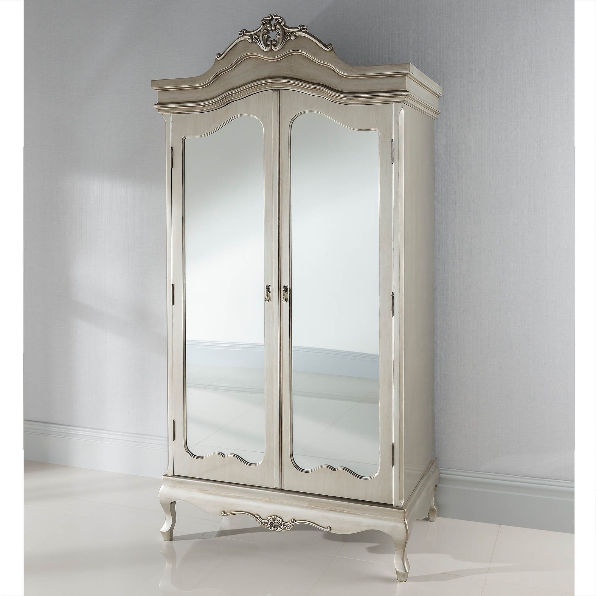 Argente Mirrored Wardrobe | Venetian Glass Furniture Regarding Venetian Glass Wardrobes (View 12 of 15)