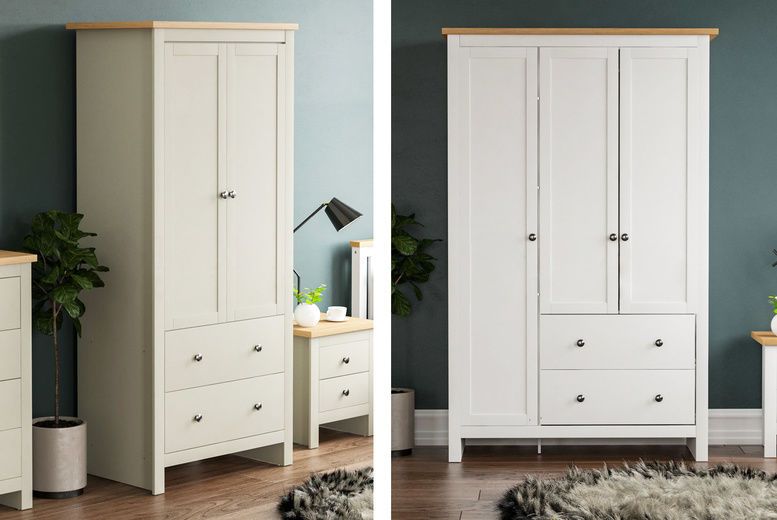 Arlington 2 Or 3 Door Wardrobe Offer – Wowcher Inside Marks And Spencer Wardrobes (View 9 of 15)