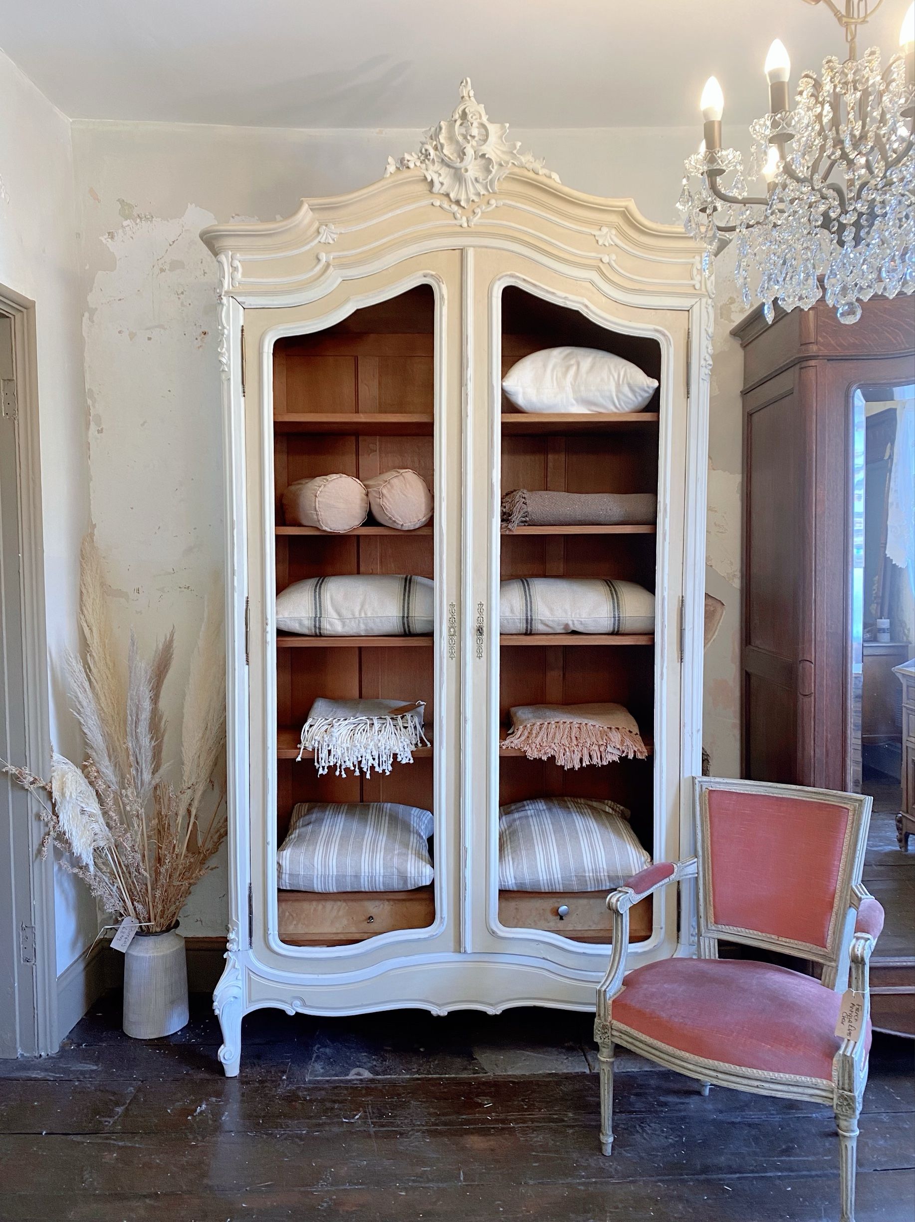 Armoires – Wardrobes – Vitrines | Village Chic With Regard To French Armoires Wardrobes (Photo 13 of 15)
