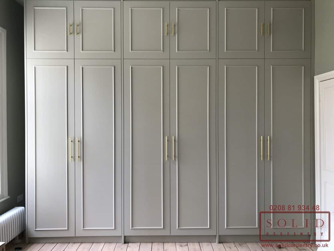 Bespoke Fitted Wardrobe | Fitted Furniture | Solid Carpentry Inside Tall Wardrobes (Photo 9 of 15)