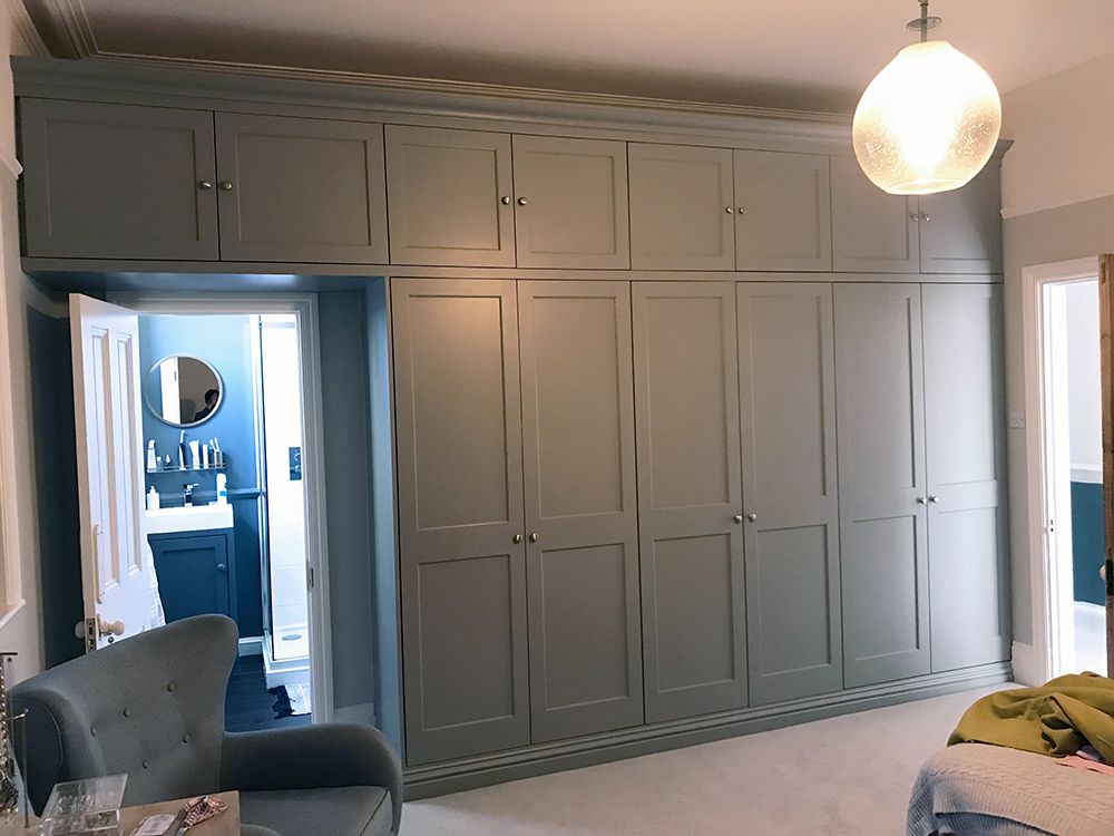 Bespoke Wardrobe Design And Build. The Secrets All In The Detail. — Ga  Carpentry & Kitchens For Farrow And Ball Painted Wardrobes (Photo 10 of 15)