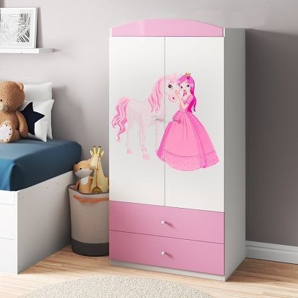 Best Pink Wardrobes | Pink Wardrobe, Wardrobe Design Modern, 2 Door Wardrobe For Childrens Pink Wardrobes (View 4 of 15)