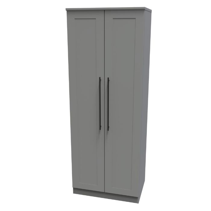 Beverley Tall 2ft 6inch 2 Door Wardrobe – Furniture Factors : Furniture  Factors Pertaining To Tall Wardrobes (View 4 of 15)