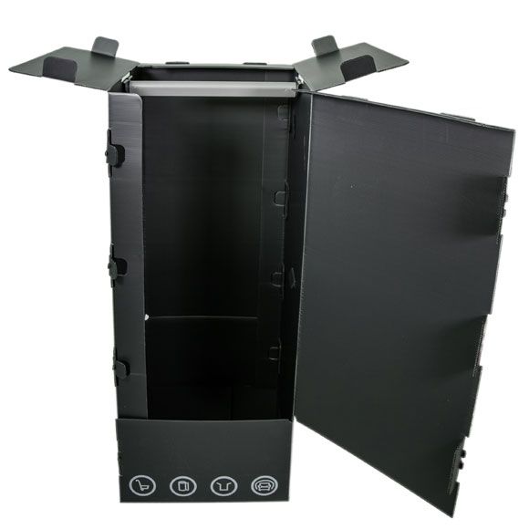 Black Plastic Wardrobe Boxes Professional, Multi Use With Plastic Wardrobes Box (View 2 of 15)