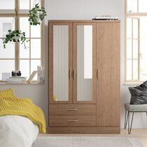 Brown Wardrobes You'll Love | Wayfair.co (View 2 of 15)