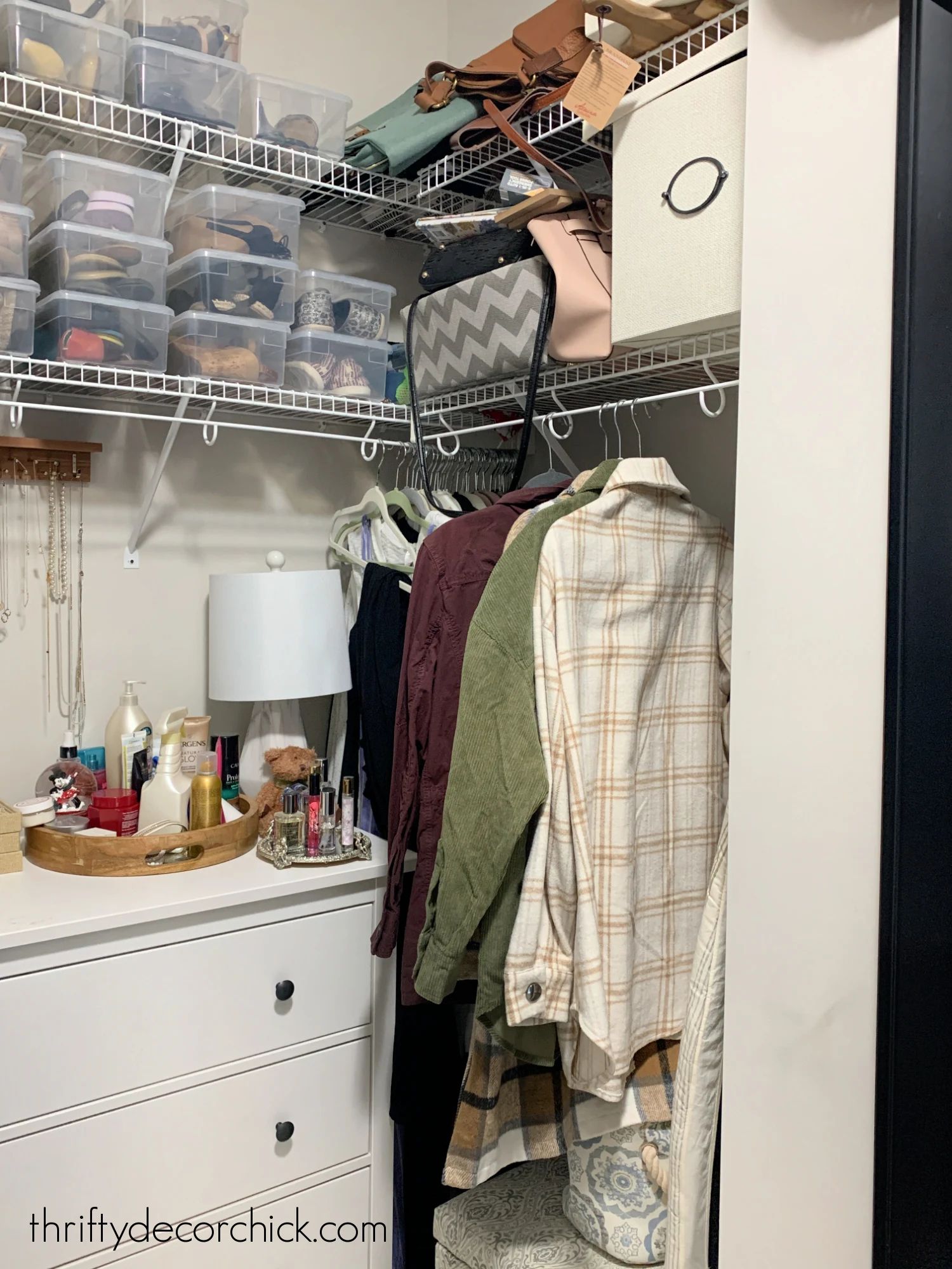 Built In Ikea Kallax Closet Storage {budget Friendly Hack} | Thrifty Decor  Chick | Thrifty Diy, Decor And Organizing With Regard To Wardrobes Drawers And Shelves Ikea (View 15 of 15)