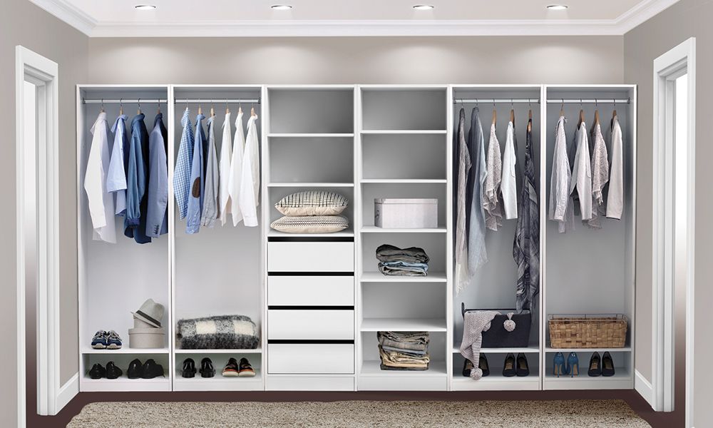 Built In Wardrobe – Flexi Storage In Drawers And Shelves For Wardrobes (Photo 9 of 15)