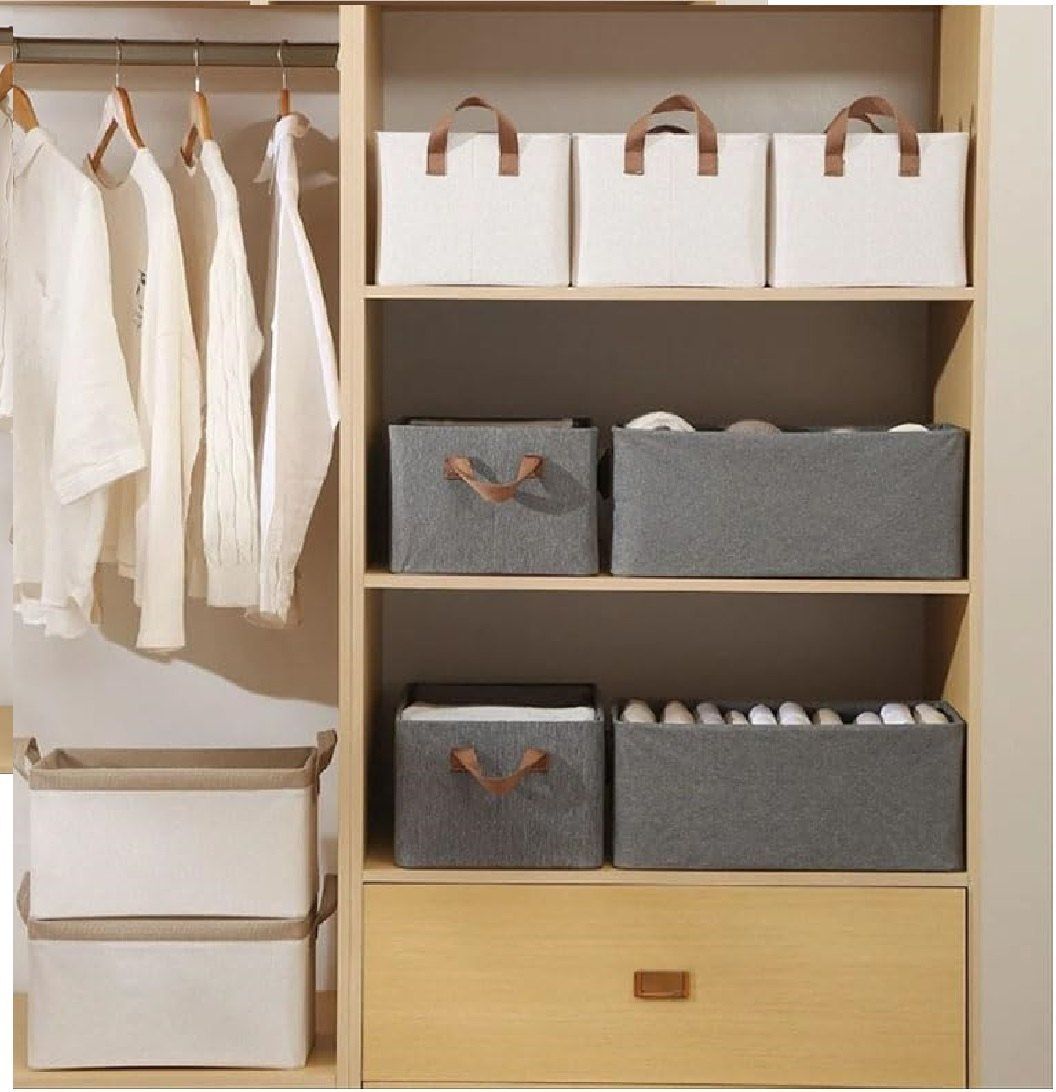 Cationic Steel Frame Folding Storage Household Compartment Wardrobe Storages In Wardrobes Hangers Storages (Photo 11 of 15)