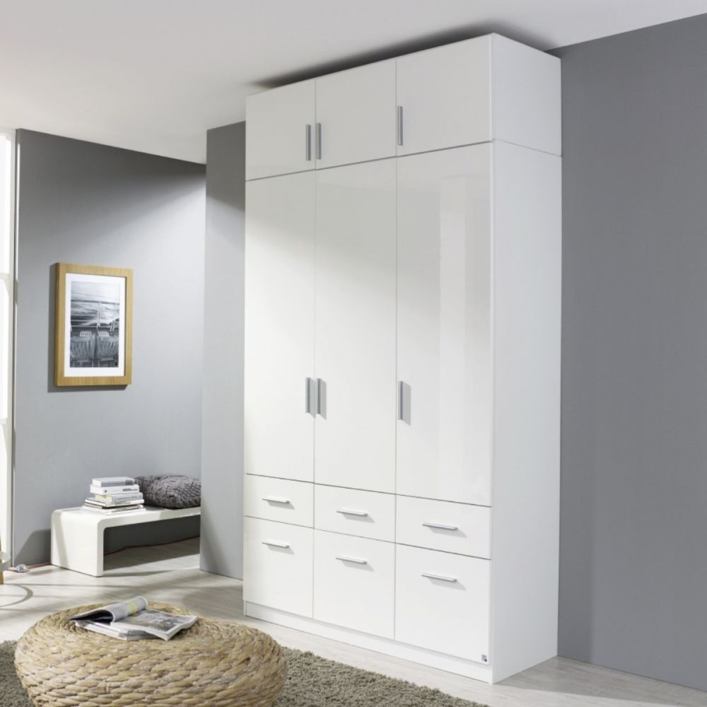 Celle Extra Combi Hinged Wardrobe With Drawersibuy Now Pay Later Interest  Free Finance Available With Regard To Combi Wardrobes (View 4 of 15)