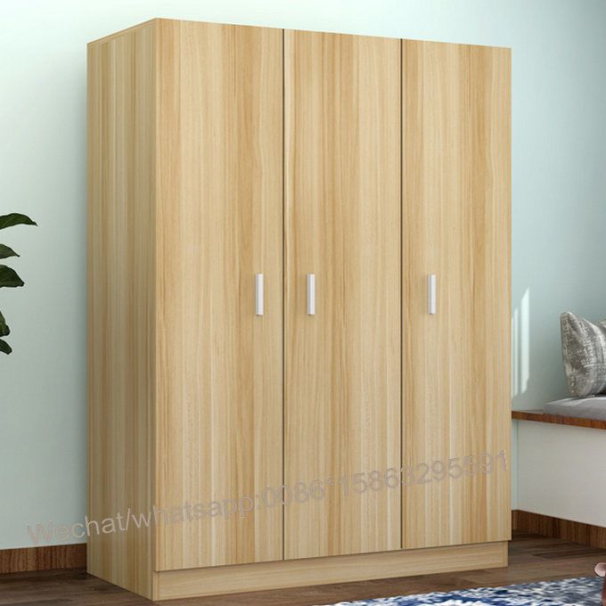 Cheap Price Wood Wardrobe With Two Three Four Doors For Home Living  Furniture – China Bedroom Room Furniture, Almirah Living Room Furniture |  Made In China Pertaining To Cheap Wood Wardrobes (View 2 of 15)