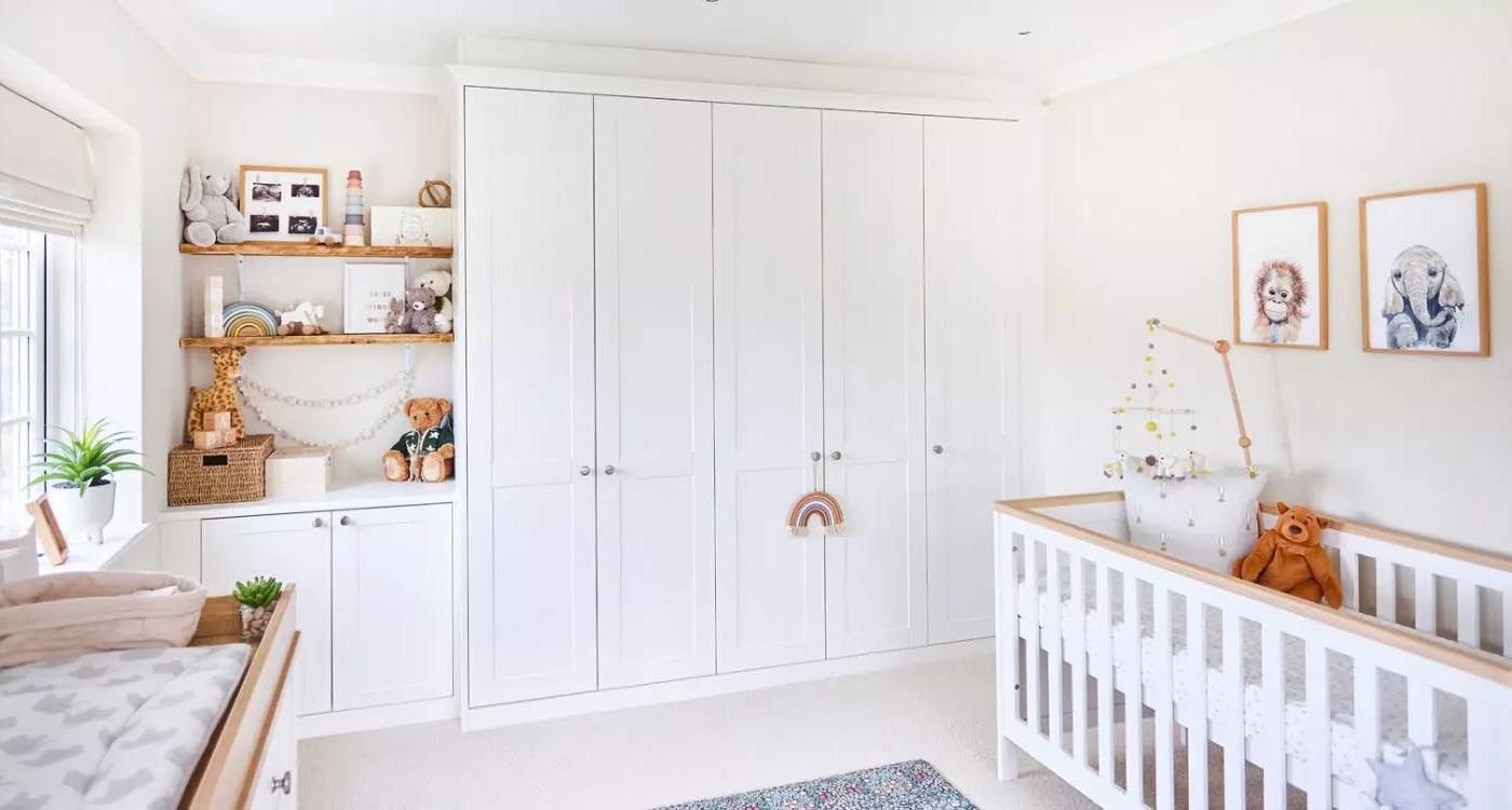 Childrens' Bedroom Fitted Wardrobes & Furniture | Sharps For Double Rail Nursery Wardrobes (View 12 of 15)