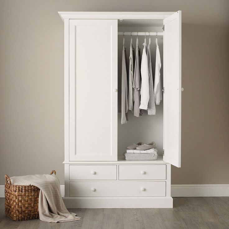 Classic Large Wardrobe | Bedroom Furniture | The White Company | Classic  Bedroom Furniture, White Wooden Wardrobe, Large Wardrobes Intended For Large White Wardrobes With Drawers (Photo 15 of 15)