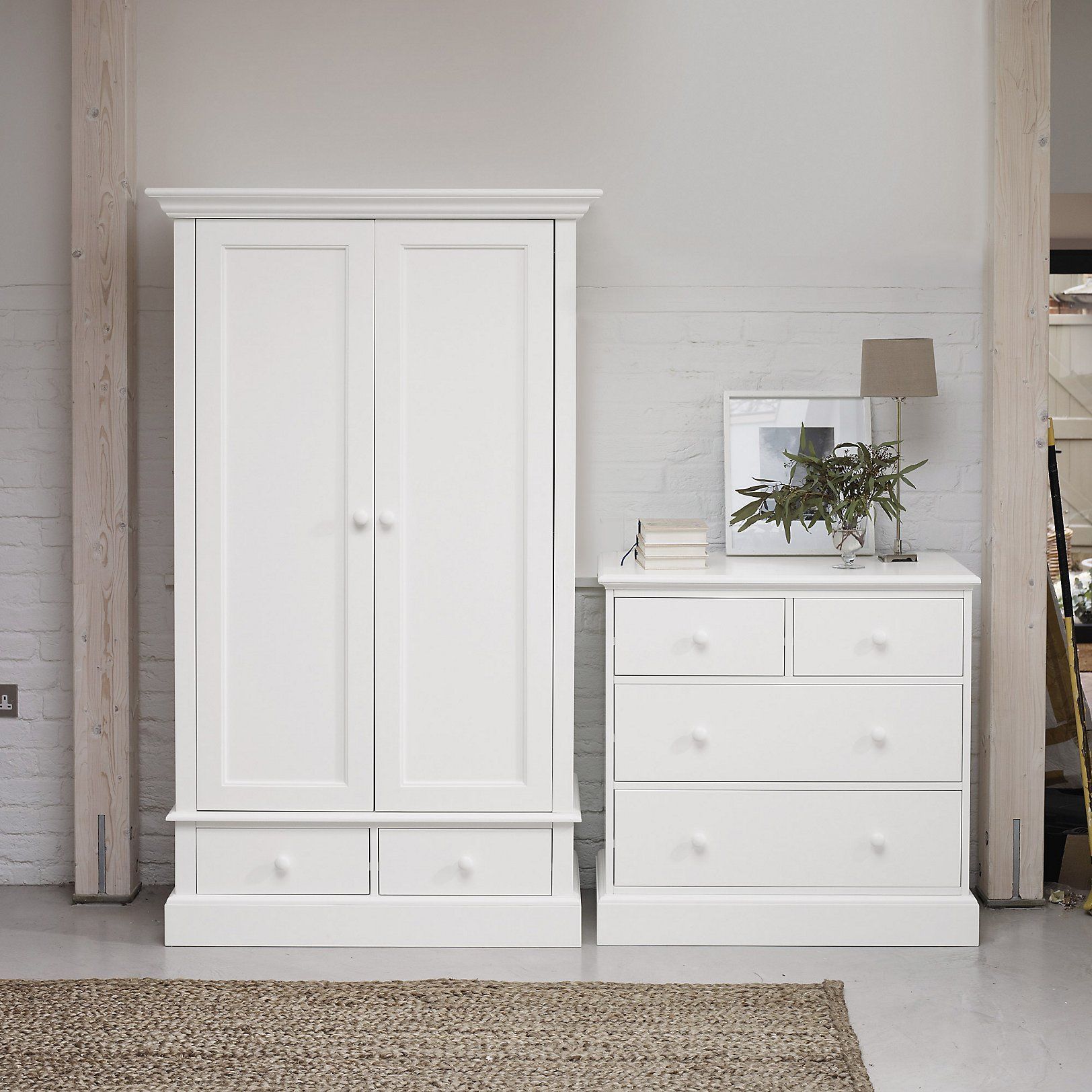 Classic Small Wardrobe | Bedroom Furniture | The White Company | Wardrobe  Furniture, Classic Bedroom Furniture, Classic Chest Of Drawers In Small Wardrobes (Photo 9 of 14)