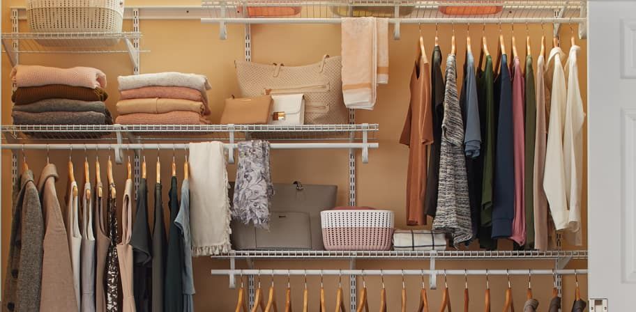 Closet Organizers – The Home Depot For Closet Organizer Wardrobes (View 14 of 15)