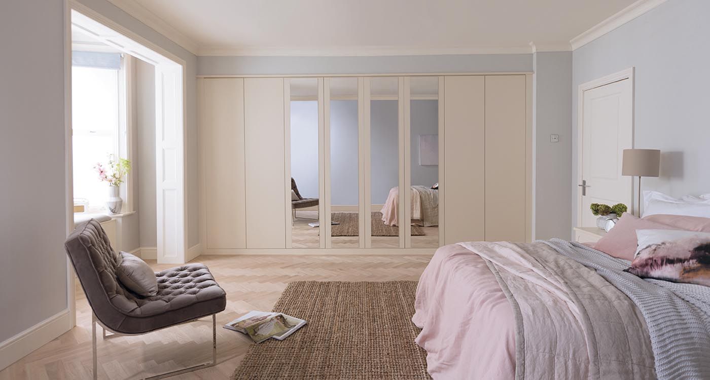 Cream Fitted Wardrobes | Sharps With Regard To Cream Wardrobes (View 3 of 15)