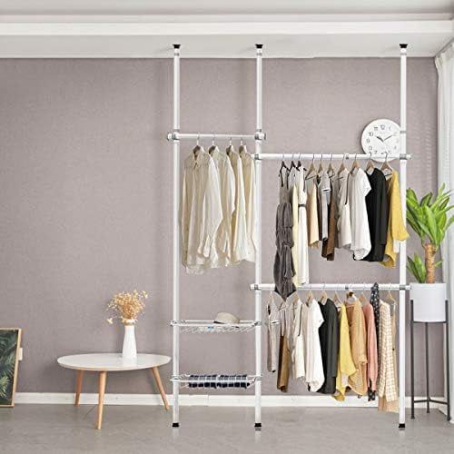 Featured Photo of 15 Collection of 2 Tier Adjustable Wardrobes