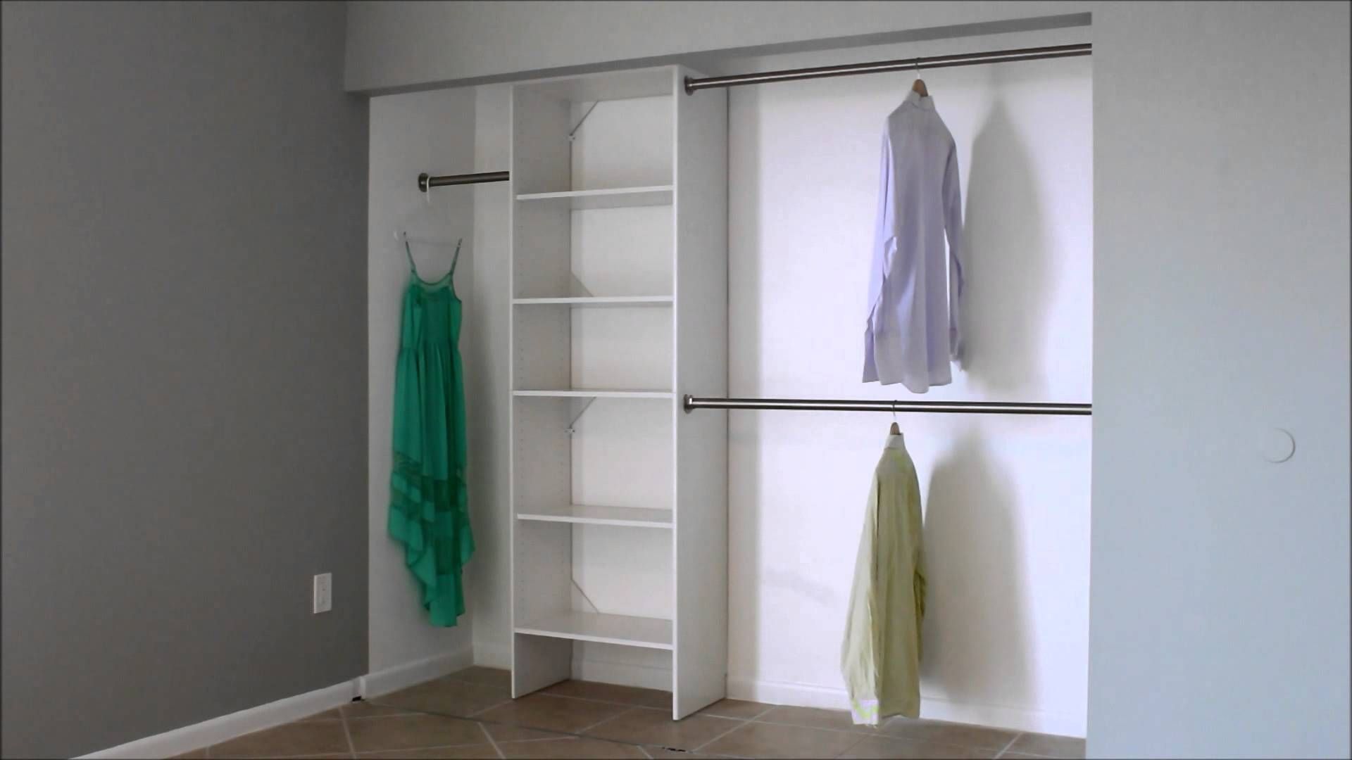 Double Rod Closet Height | Standard Closet Rod Height | Closet Rod Height,  Closet Rod, Closet Bedroom In Tall Double Hanging Rail Wardrobes (Photo 6 of 15)