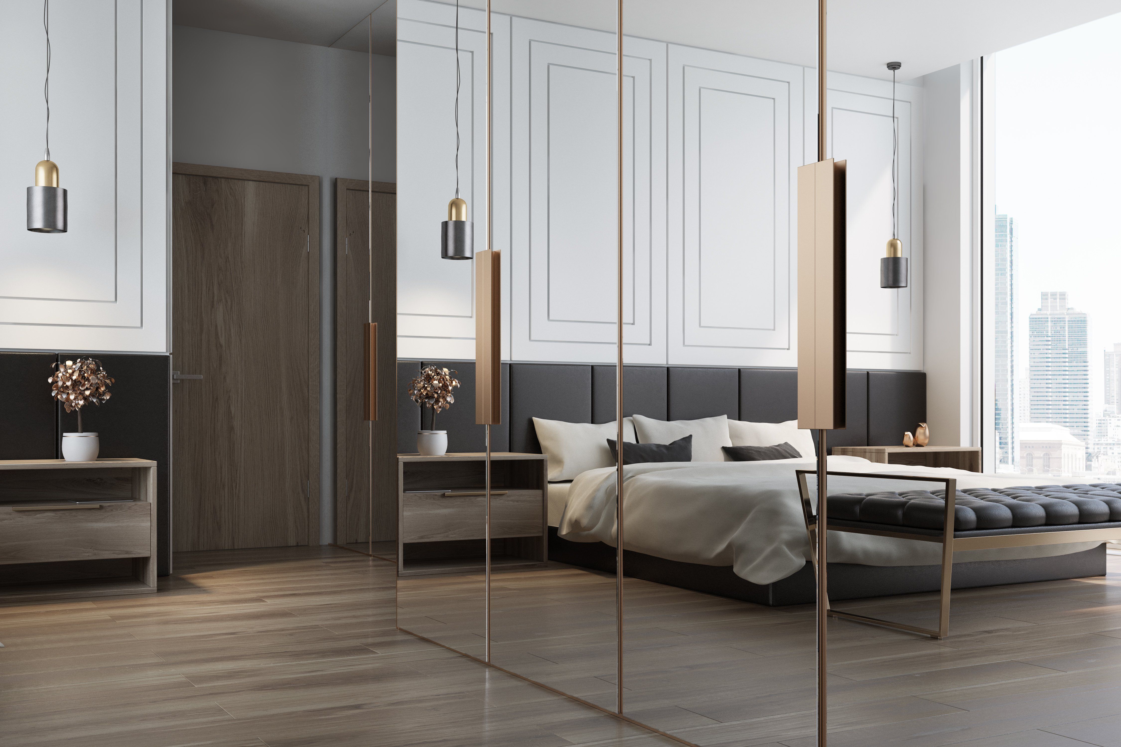 Enhance Space And Light With Mirrored Wardrobes In Full Mirrored Wardrobes (View 3 of 15)