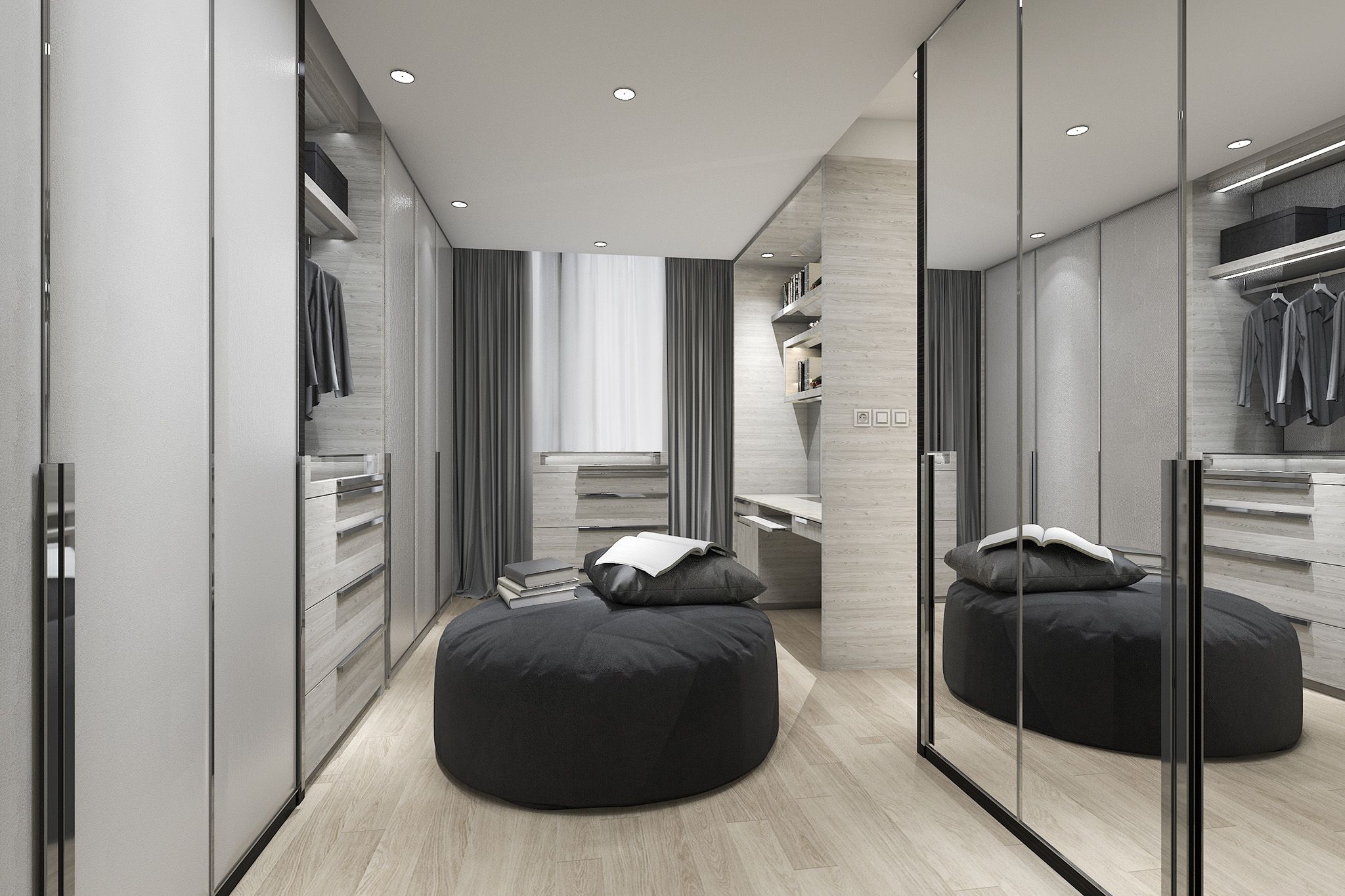 Fitted Wardrobes Ideas | Elegant Mirrored Wardrobe Designs Within Mirrored Wardrobes (View 15 of 15)