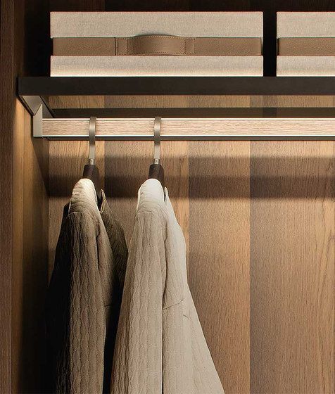 Fittings Tech – Clothing Hanging Rod | Architonic | Luxury Closets Design,  Closet Designs, Modern Closet Throughout Wardrobes With Hanging Rod (Photo 1 of 15)